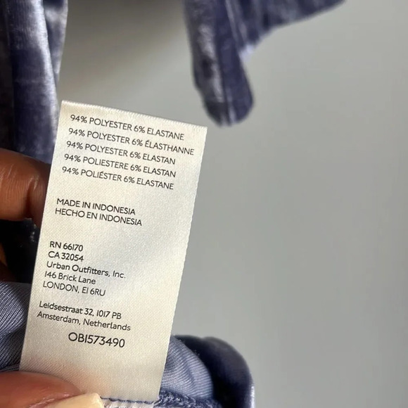 Anthropologie Pilcro Velveteen Mock Neck Top - Picture 8 of 10